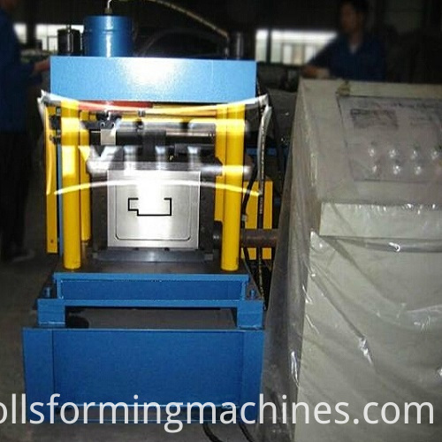 Metal Kapı Kasası Rulo Şekillendirme Makinesi Metal Door frame Roll Forming Machine
